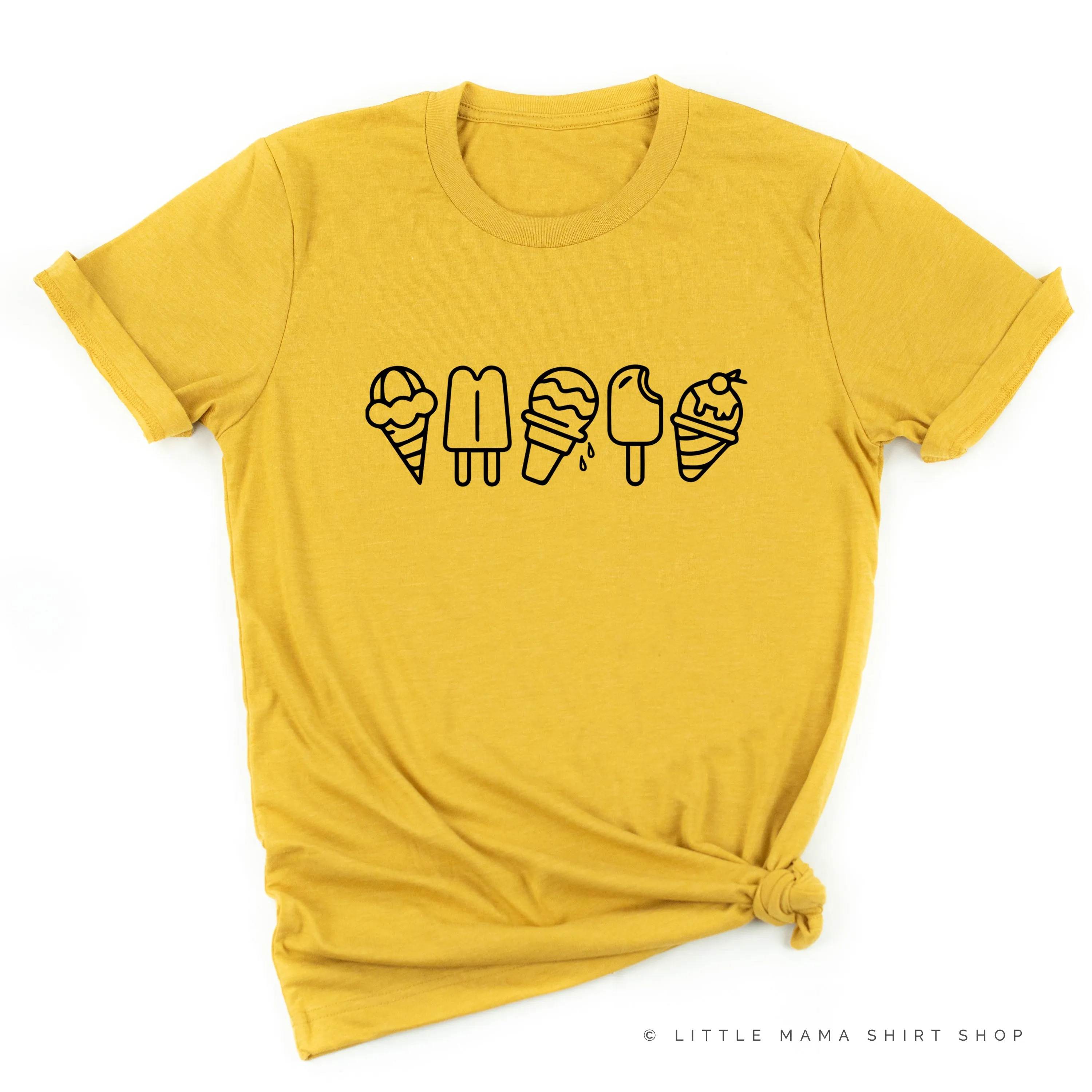 5 ACROSS ICE CREAM - Unisex Tee