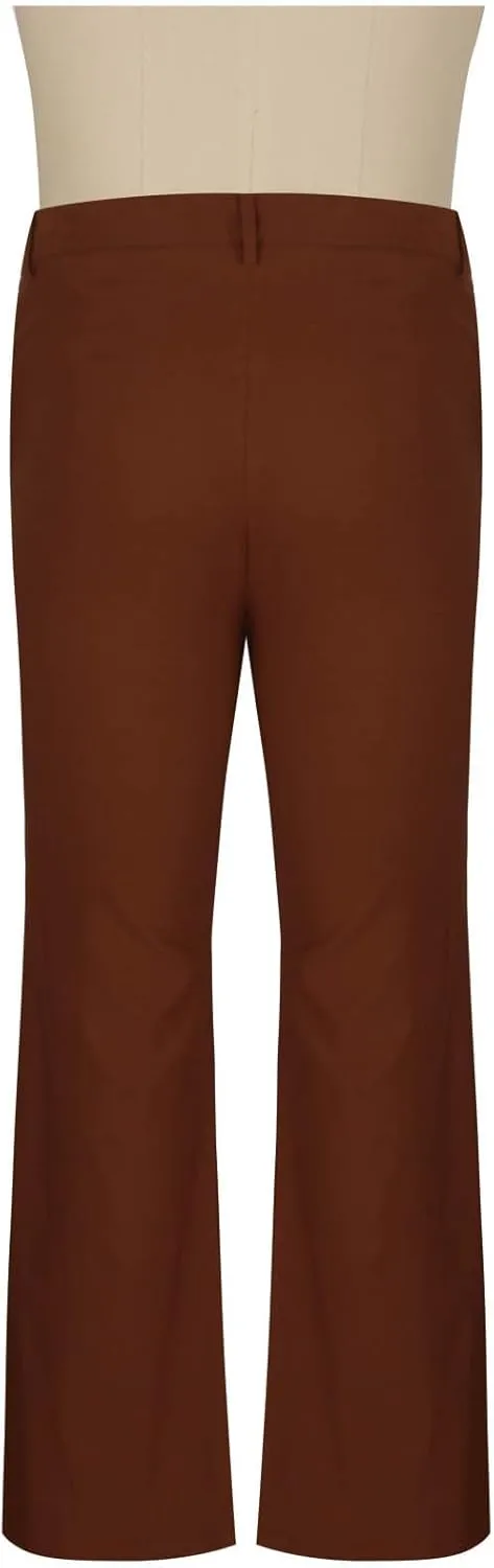 70s Disco Pants for Men,Mens Bell Bottom Jeans Pants,Slim Fit Retro Flared Trousers Vintage Denim Pants Jeans for Men