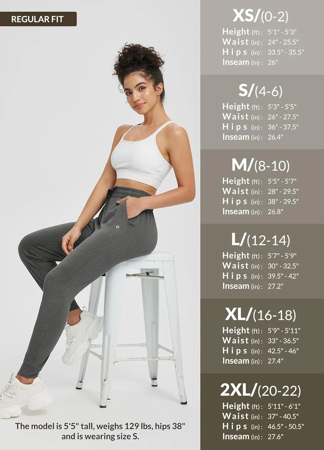 baleaf Women's Joggers Pants Ultra Soft Comfy Sweat Pants Running Athletic Lounge Relaxed Fit Tapered Leg with Pockets