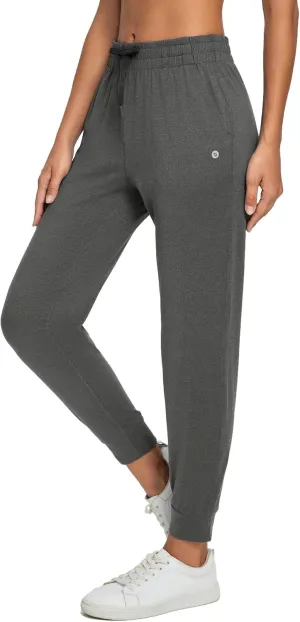 baleaf Women's Joggers Pants Ultra Soft Comfy Sweat Pants Running Athletic Lounge Relaxed Fit Tapered Leg with Pockets