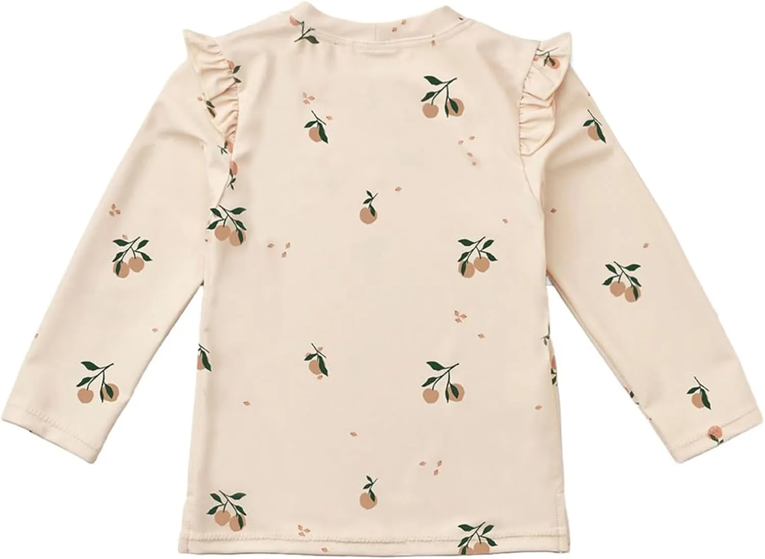 Boys and Girls Long Sleeve Rash Guard Shirt Neutral Swim Shirts