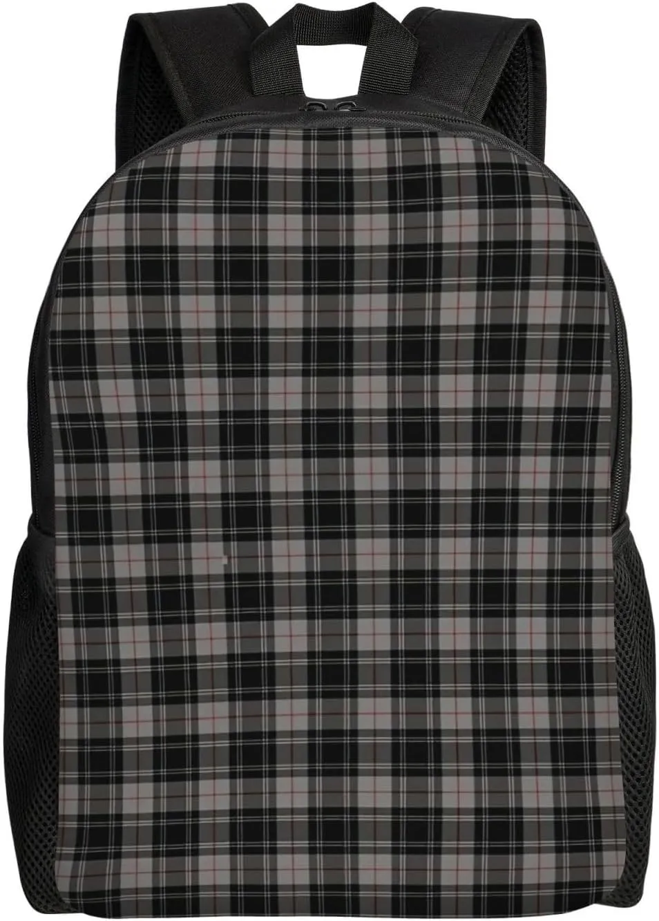 Clan Moffat Tartan Minimalist Laptop Backpack  Waterproof Business Travel Bag, Breathable Design, Modern Work & Leisure