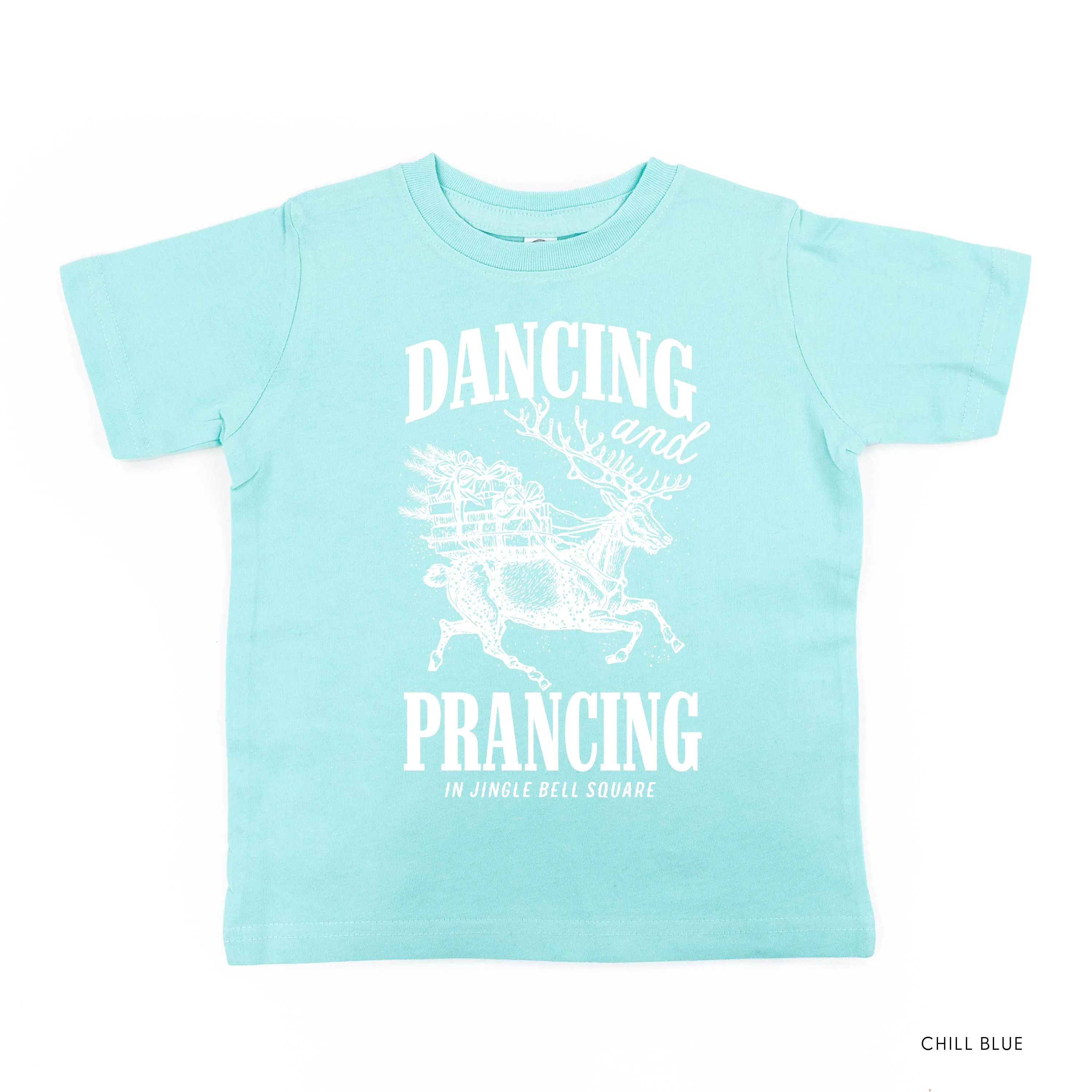 Dancing and Prancing in Jingle Bell Square - Child Tee