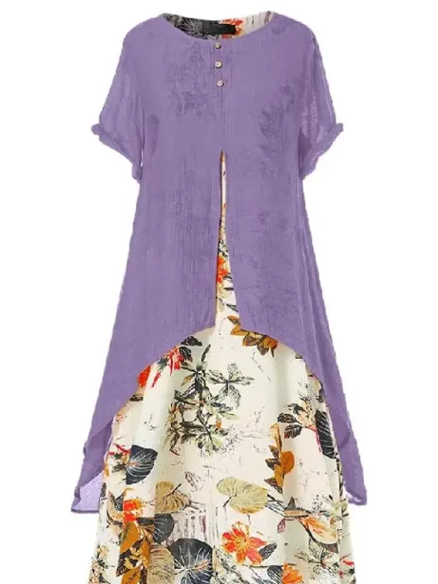 Elysian - Relaxed Layered Dress