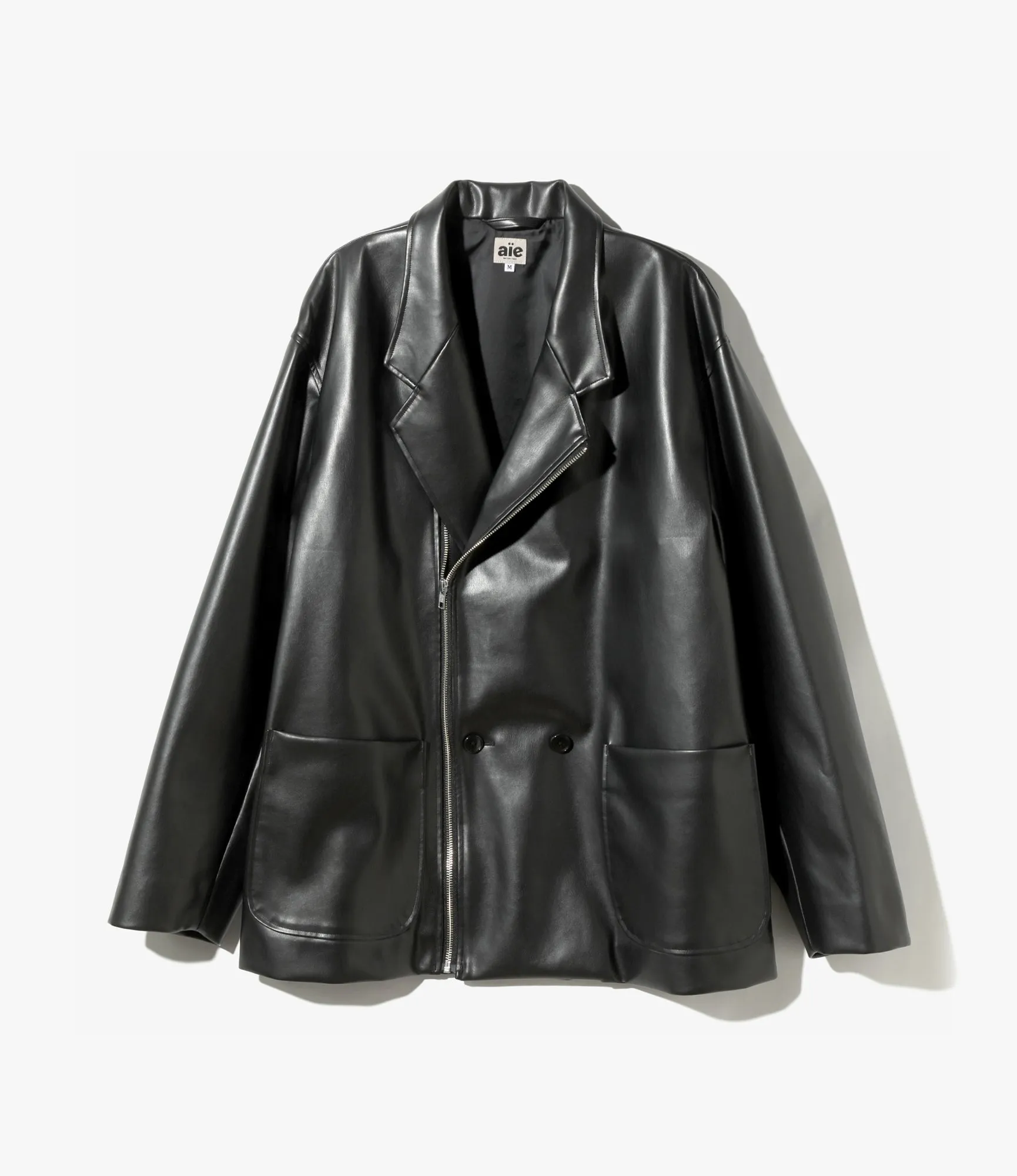 EZ Jacket – Black Synthetic Leather