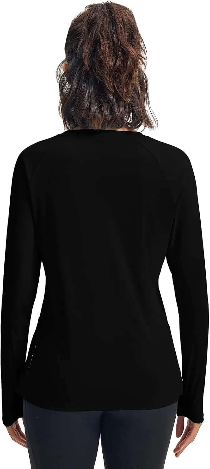 Gopune Women's Sun Shirts UPF 50  Long Sleeve UV Protection Shirt Lightweight Quick Dry Workout Hiking Tops