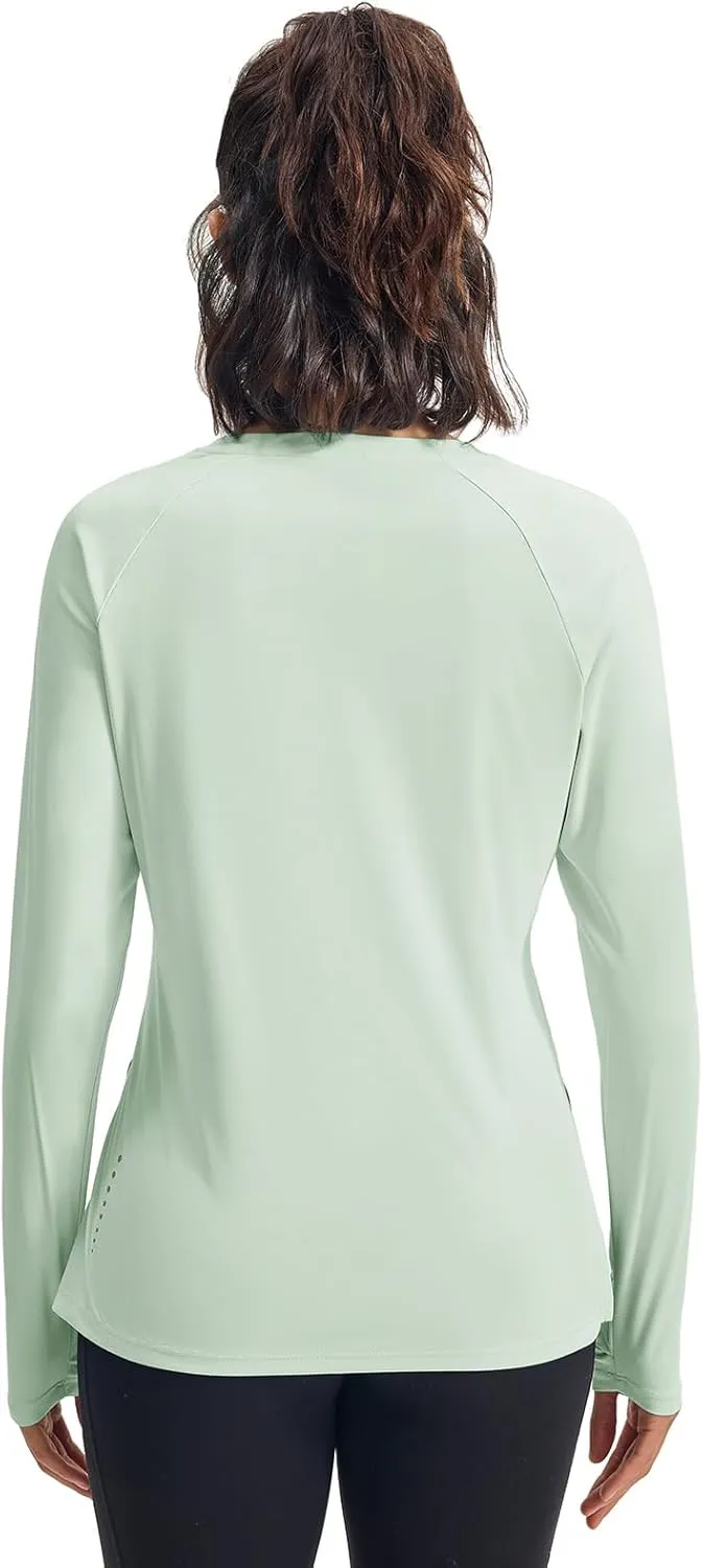 Gopune Women's Sun Shirts UPF 50  Long Sleeve UV Protection Shirt Lightweight Quick Dry Workout Hiking Tops