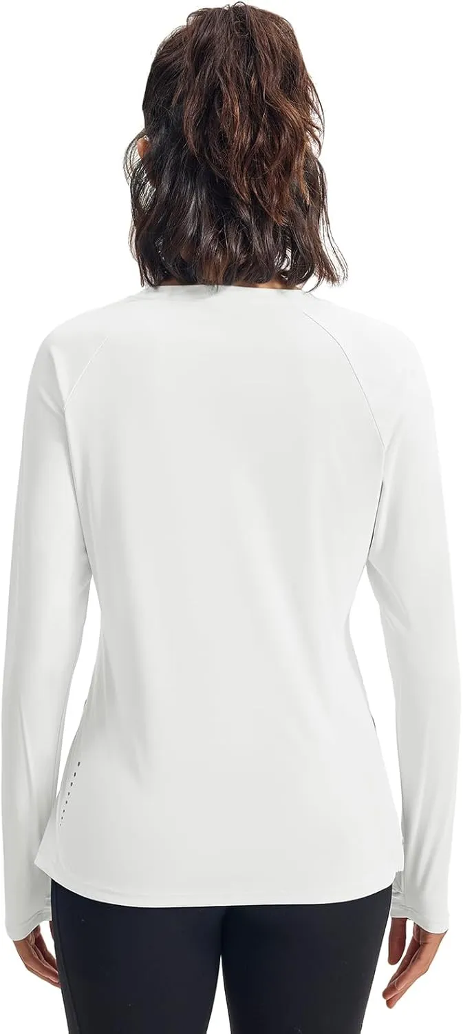 Gopune Women's Sun Shirts UPF 50  Long Sleeve UV Protection Shirt Lightweight Quick Dry Workout Hiking Tops