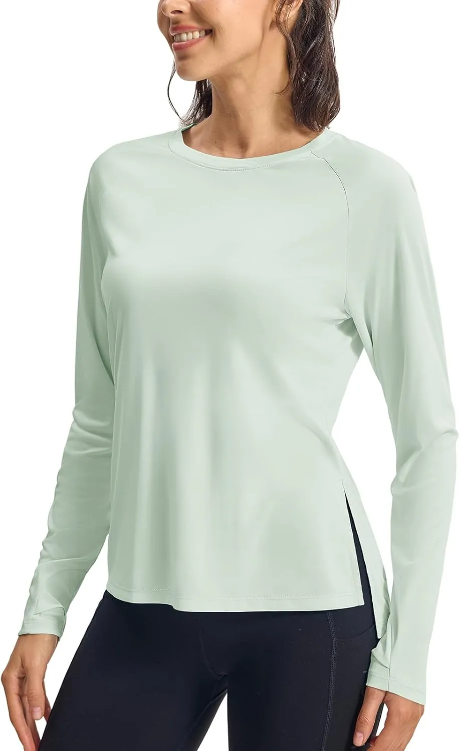 Gopune Women's Sun Shirts UPF 50  Long Sleeve UV Protection Shirt Lightweight Quick Dry Workout Hiking Tops