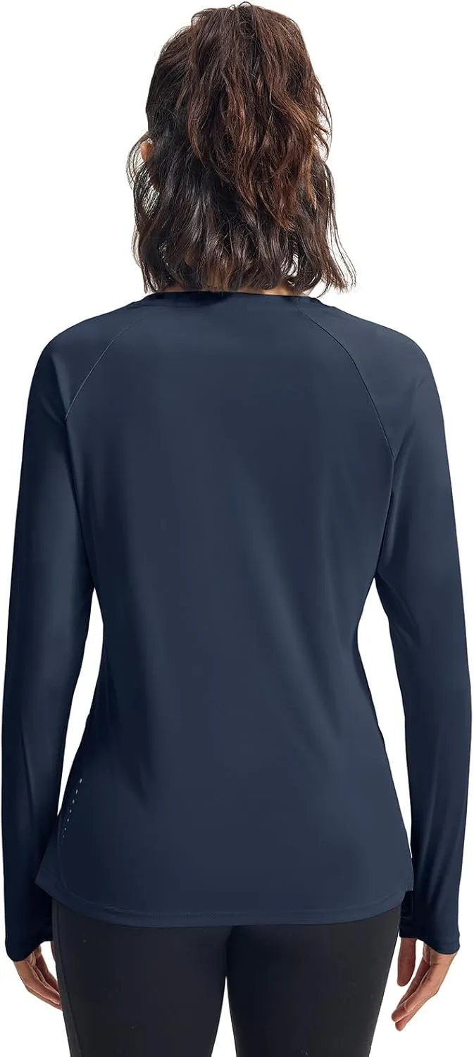 Gopune Women's Sun Shirts UPF 50  Long Sleeve UV Protection Shirt Lightweight Quick Dry Workout Hiking Tops