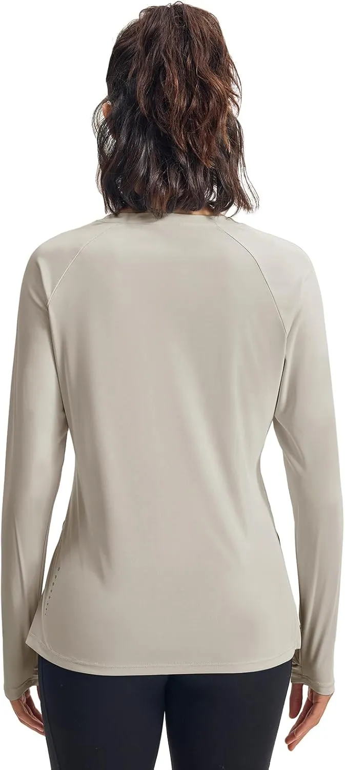 Gopune Women's Sun Shirts UPF 50  Long Sleeve UV Protection Shirt Lightweight Quick Dry Workout Hiking Tops
