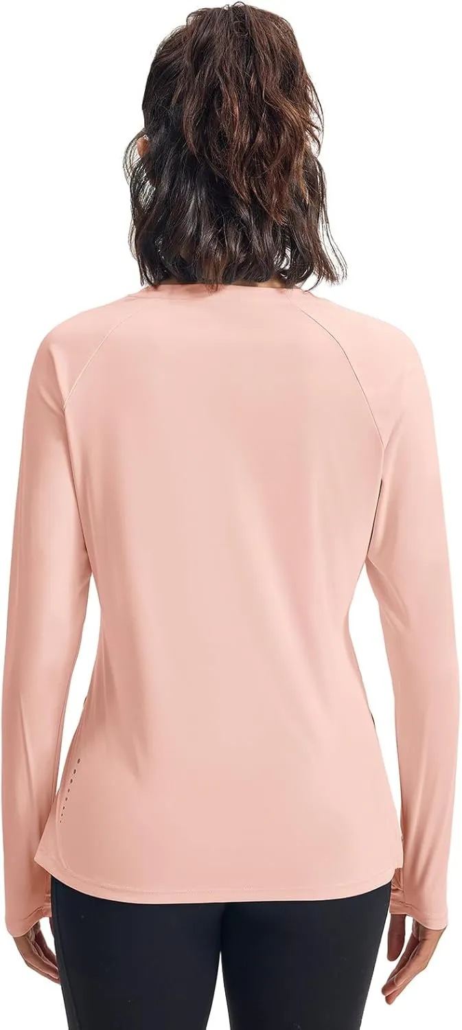 Gopune Women's Sun Shirts UPF 50  Long Sleeve UV Protection Shirt Lightweight Quick Dry Workout Hiking Tops