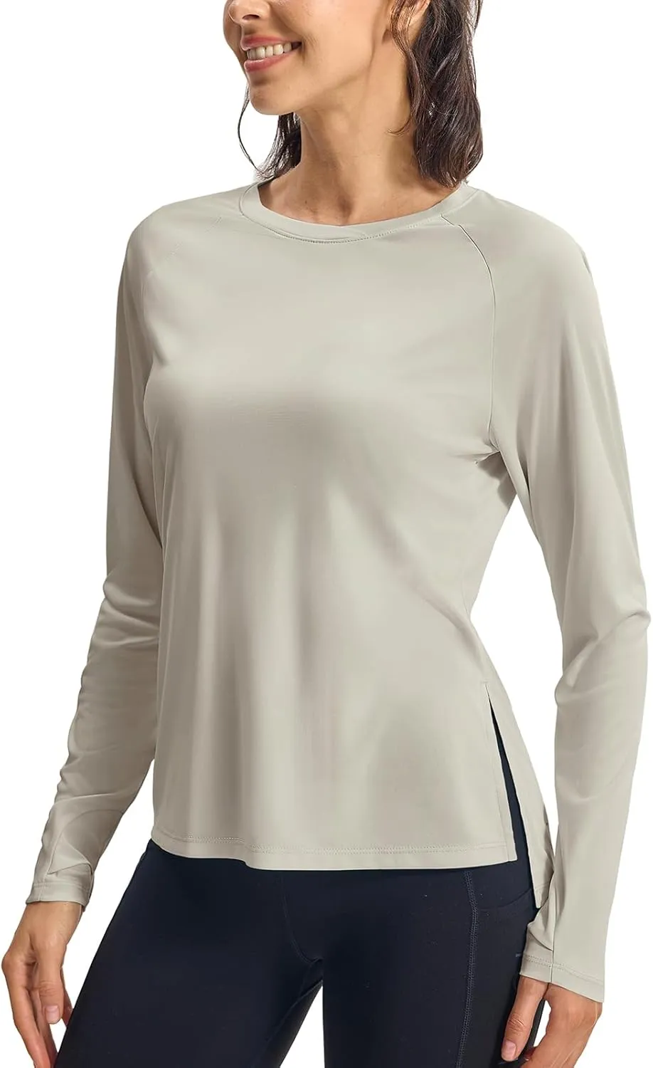 Gopune Women's Sun Shirts UPF 50  Long Sleeve UV Protection Shirt Lightweight Quick Dry Workout Hiking Tops