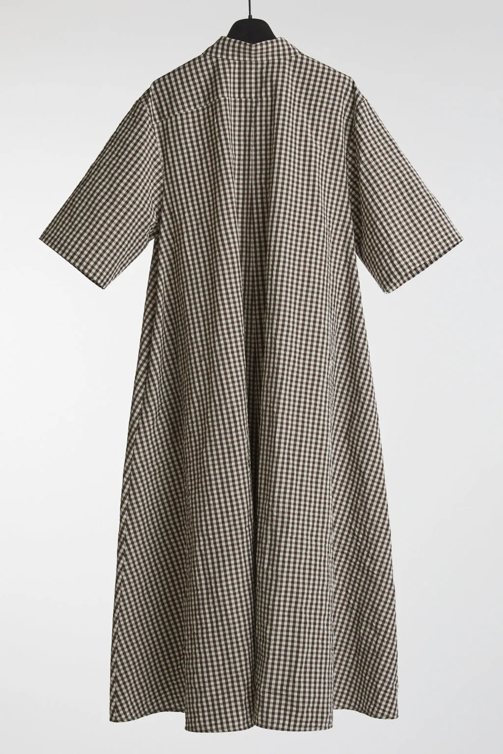 Hache Long Gingham Dress