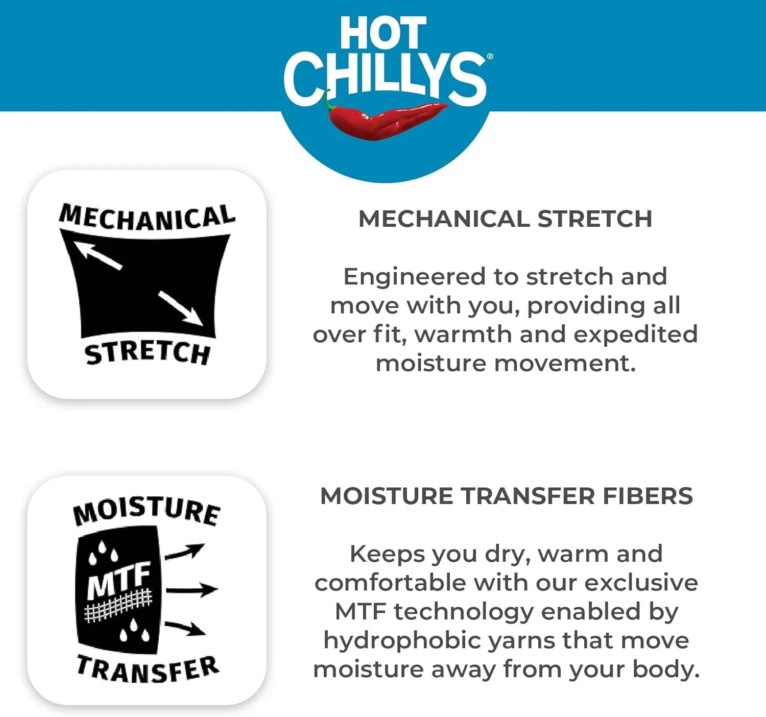 Hot Chillys Youth Pepper Bi-Ply Bottom Midweight Relaxed Fit Base Layer - UPF 30 Thermal Underwear Pants