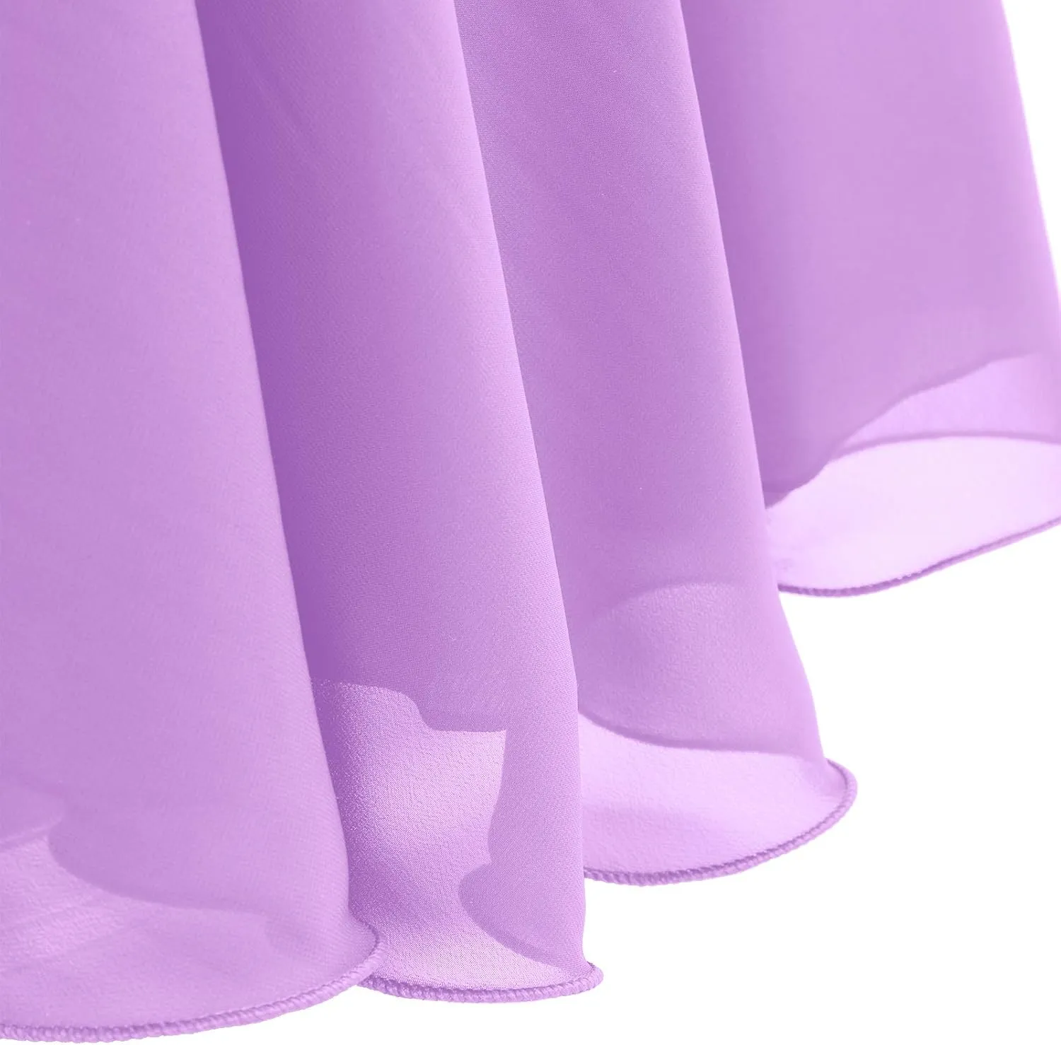 IWEMEK Chiffon Flower Girl Dresses Cap Sleeves Long Dress Wedding Pageant Bridesmaid Ball Gowns Floor Length Dress with Belt