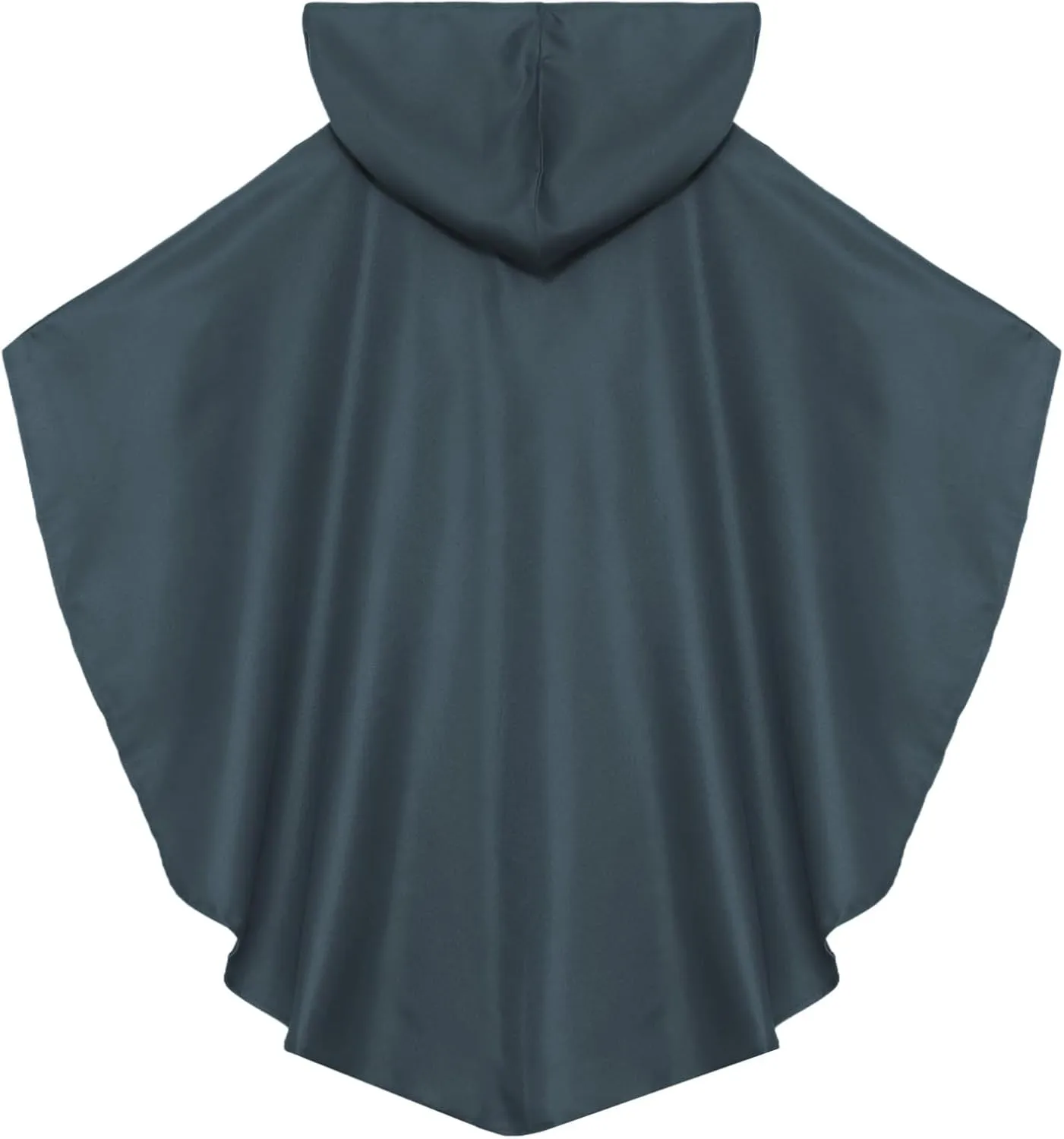 JEATHA Medieval Renaissance Hooded Cloak High-Low Robe Ponchos Capes for Kids Halloween Fancy Dress Up