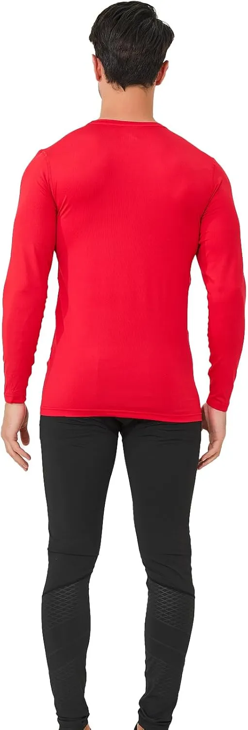 Long Sleeve Undershirt Men Compression Shirts &Workout Shirt Set for Adult Men&Women, Athletic Base Layer