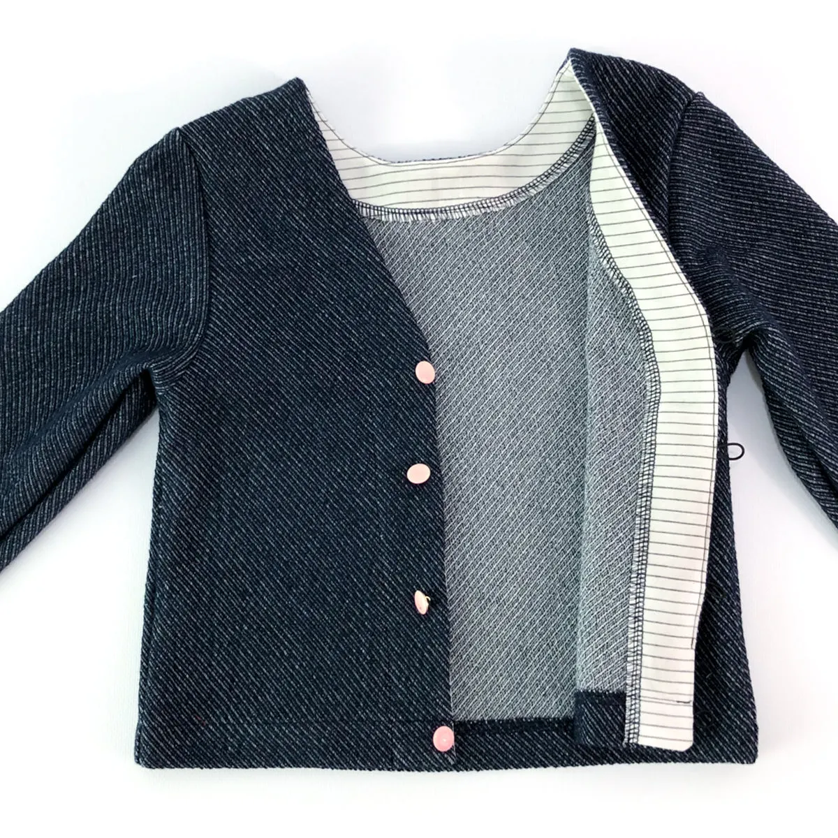 MASHA Cardigan/Sweater - Girl 3-12Y - PDF Sewing Pattern