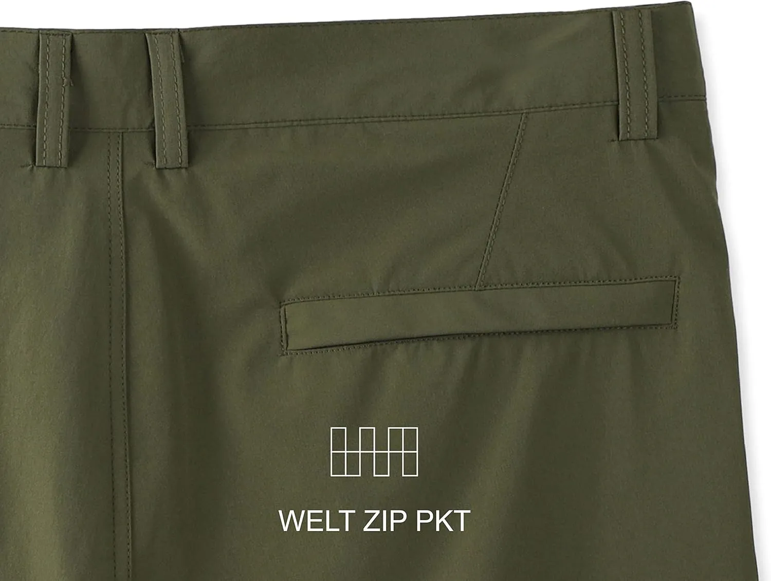 Mens Casual Performance Quick Dry Slim Fit Active Sports Walking Dress Hybrid Chino Shorts
