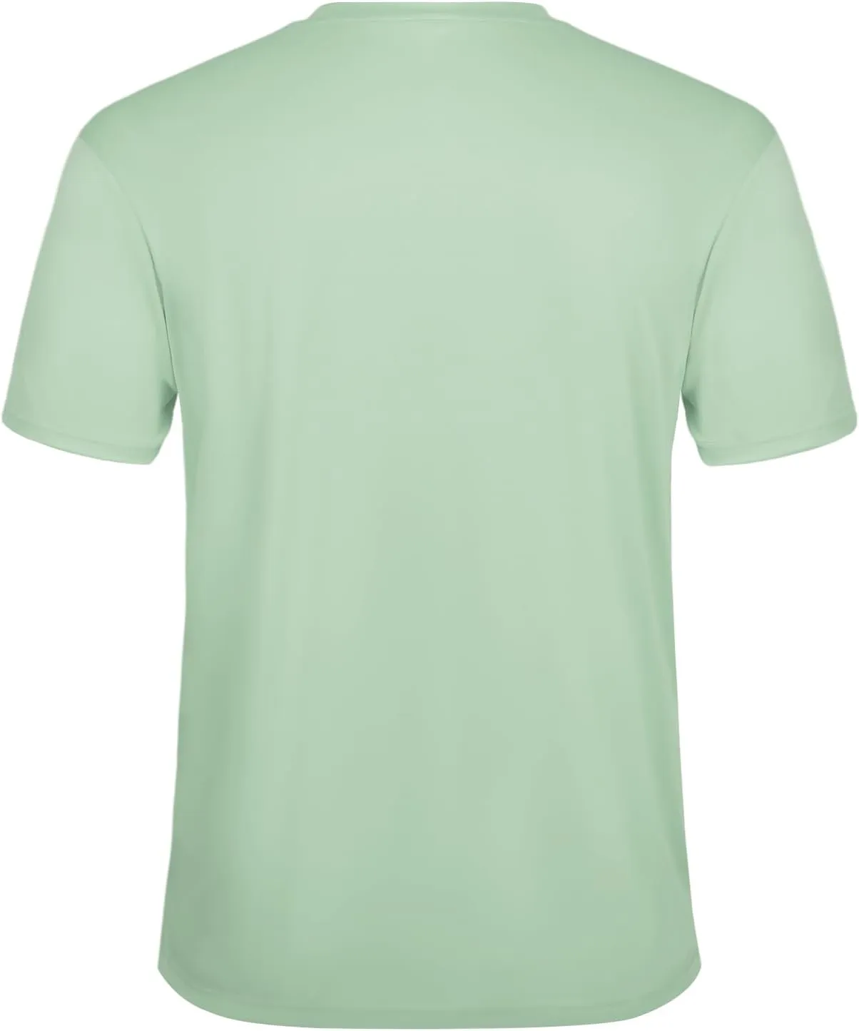 Men's Rash Guard Shirts UPF 50  Moisture Wicking Short Sleeve Chest Pocket Quick Dry Lightweight
