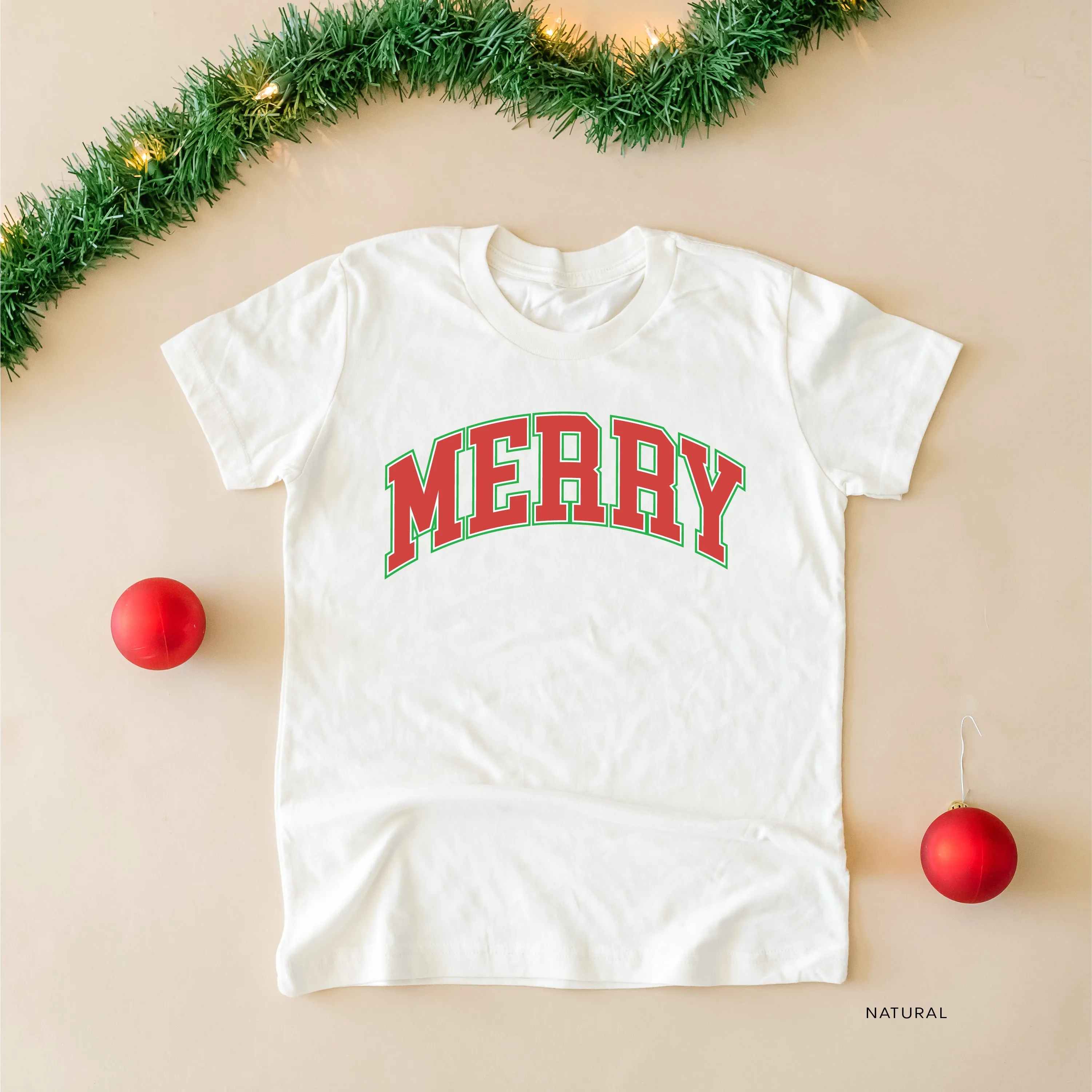 Merry (Varsity) - Child Tee