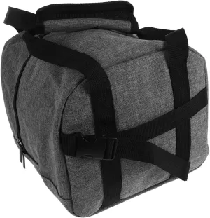 Minimalist Single Ball Bowling Bag Quilted Travel Tote Padded Ball Holder Sports Equipment Bag