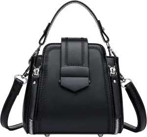 Minimalist Zip Front satchel small Bag