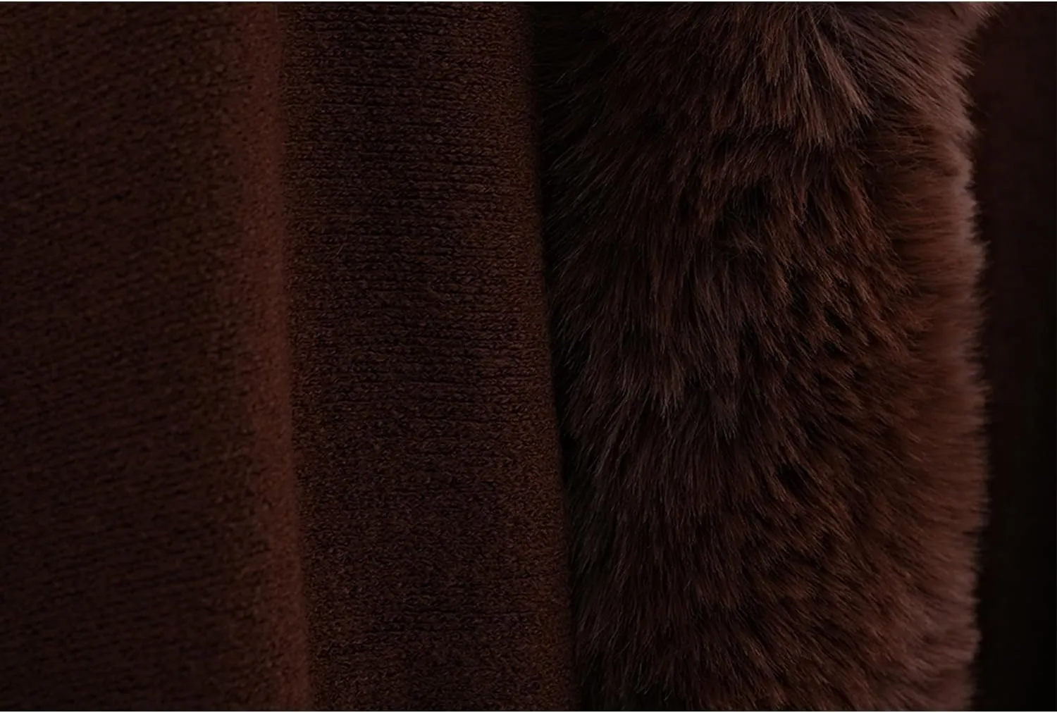 Ponchos for Women Faux Rabbit Fur Cardigan Cloak Winter Warm Shawl Hooded Poncho Sweater Cape Coat