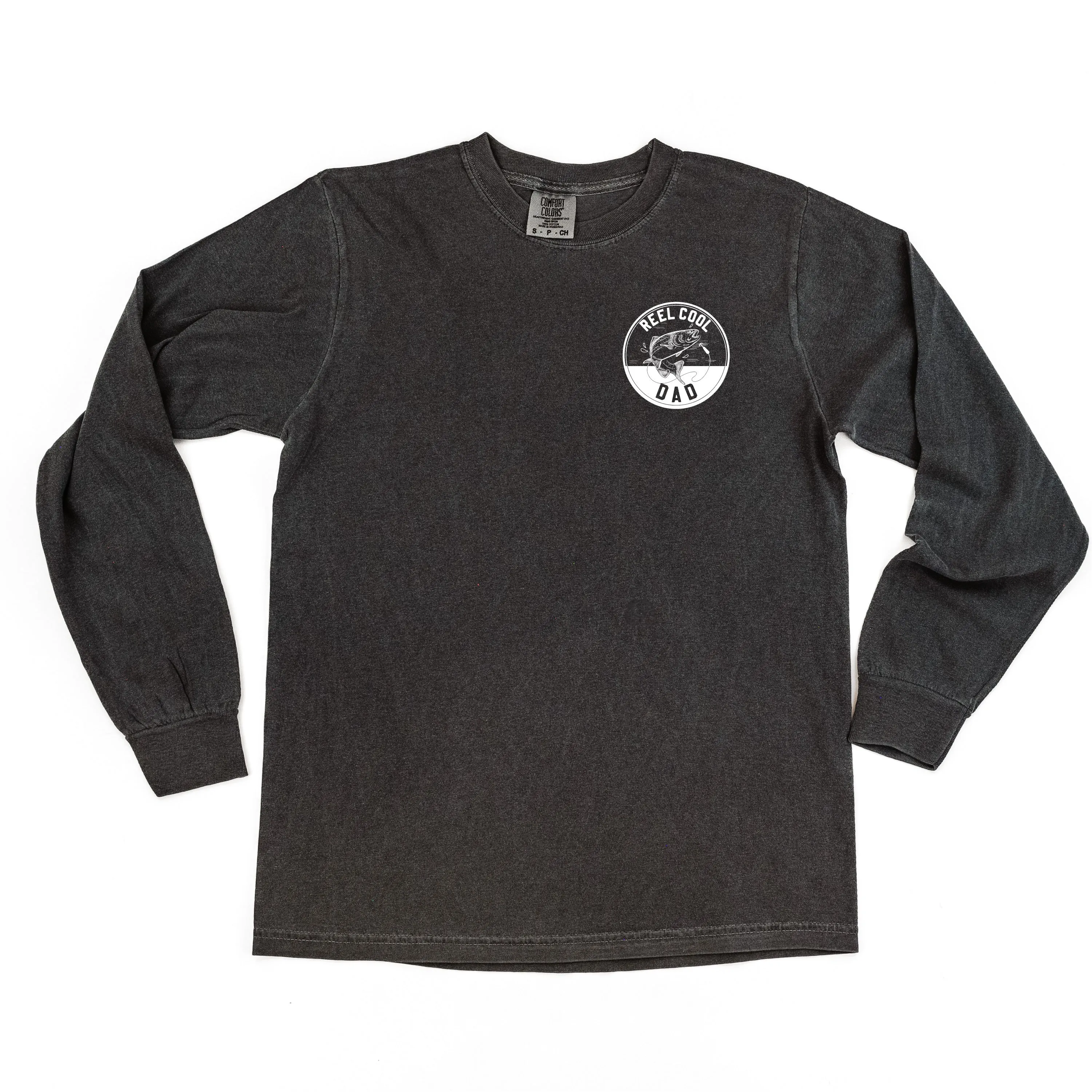 Reel Cool Dad - LONG SLEEVE COMFORT COLORS TEE