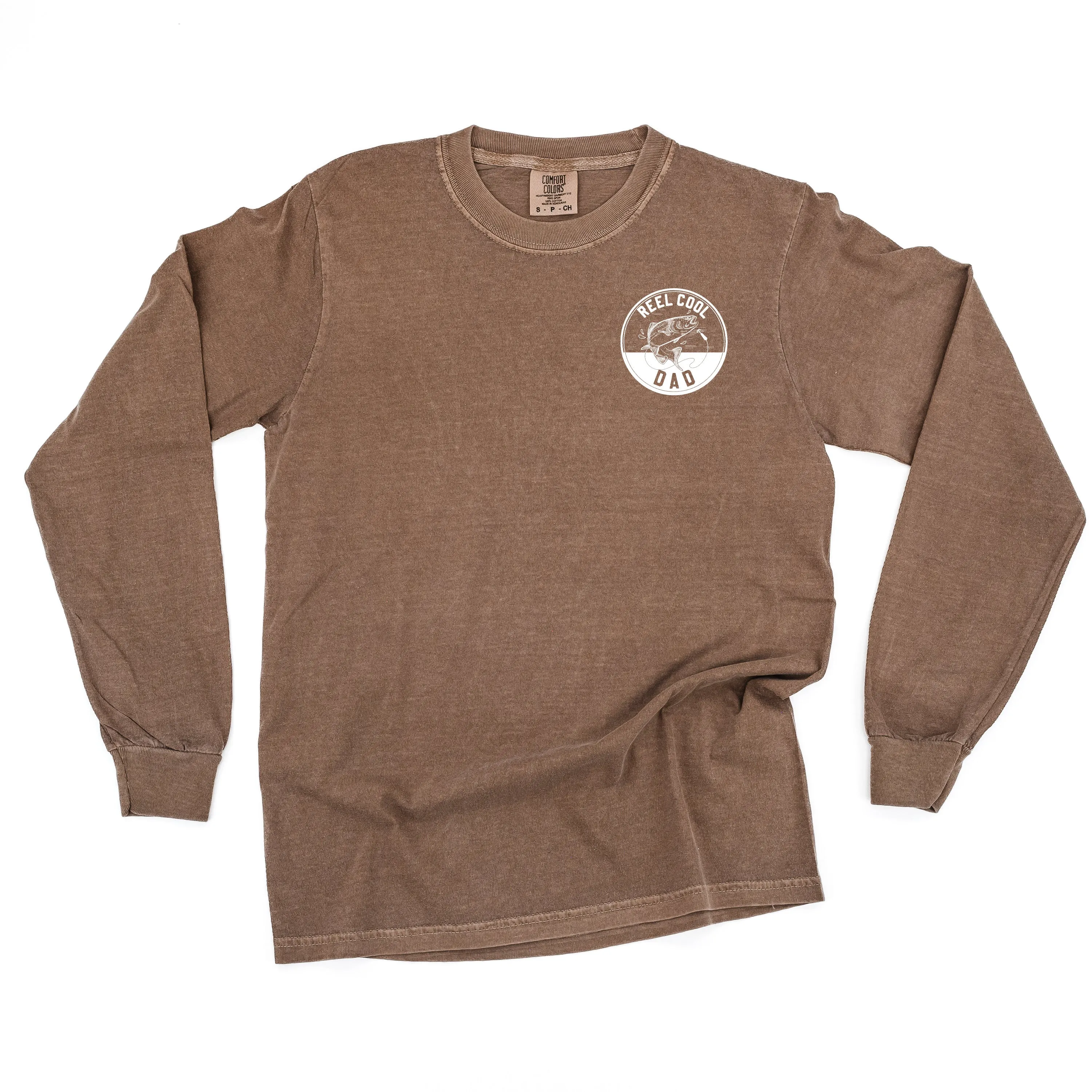Reel Cool Dad - LONG SLEEVE COMFORT COLORS TEE
