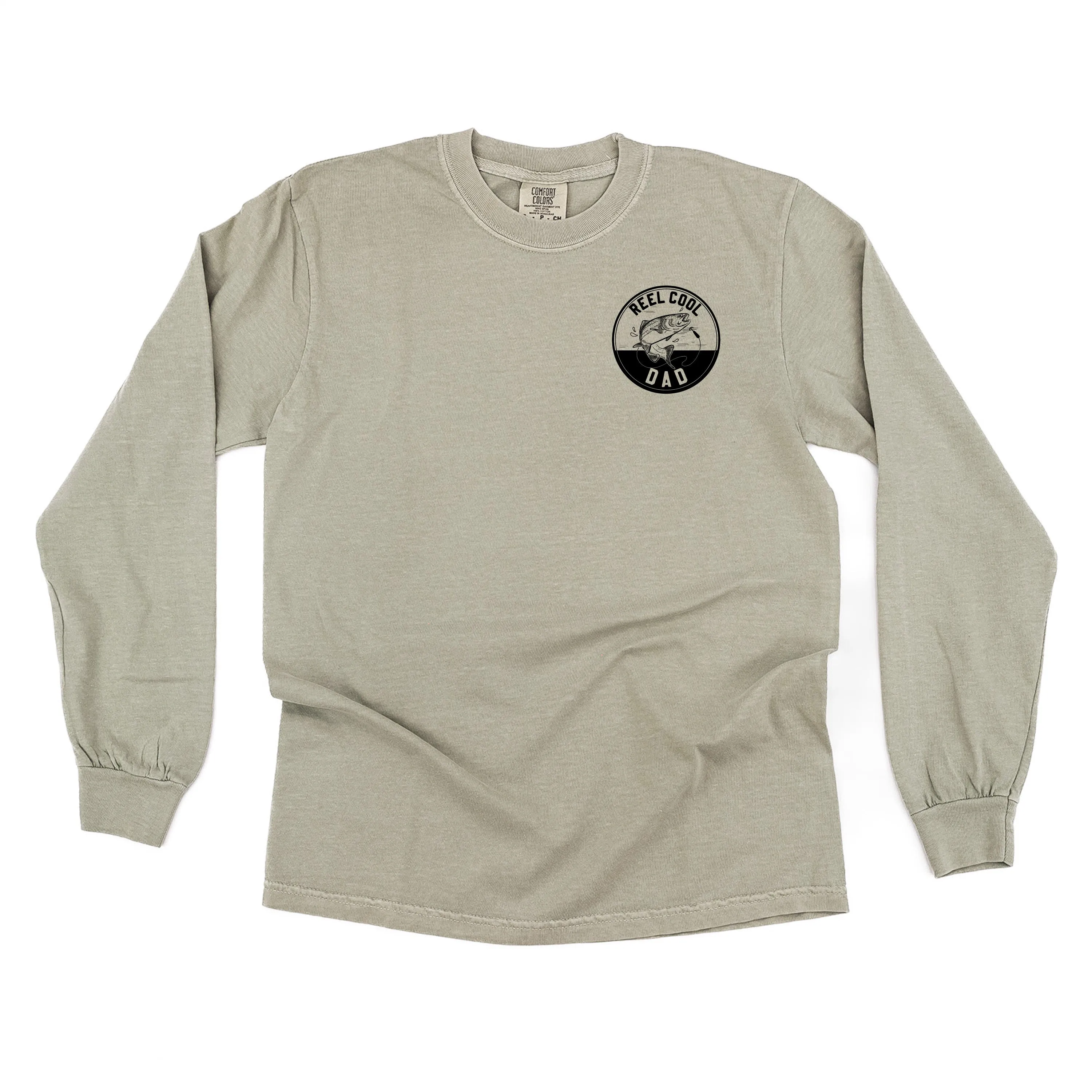 Reel Cool Dad - LONG SLEEVE COMFORT COLORS TEE