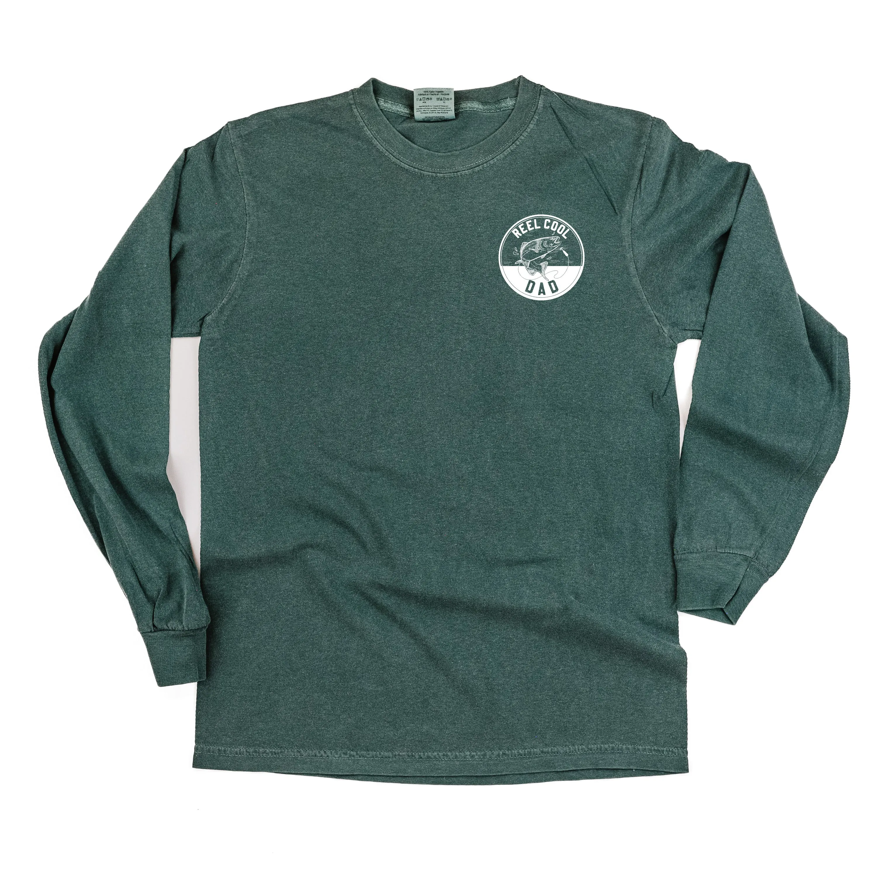 Reel Cool Dad - LONG SLEEVE COMFORT COLORS TEE