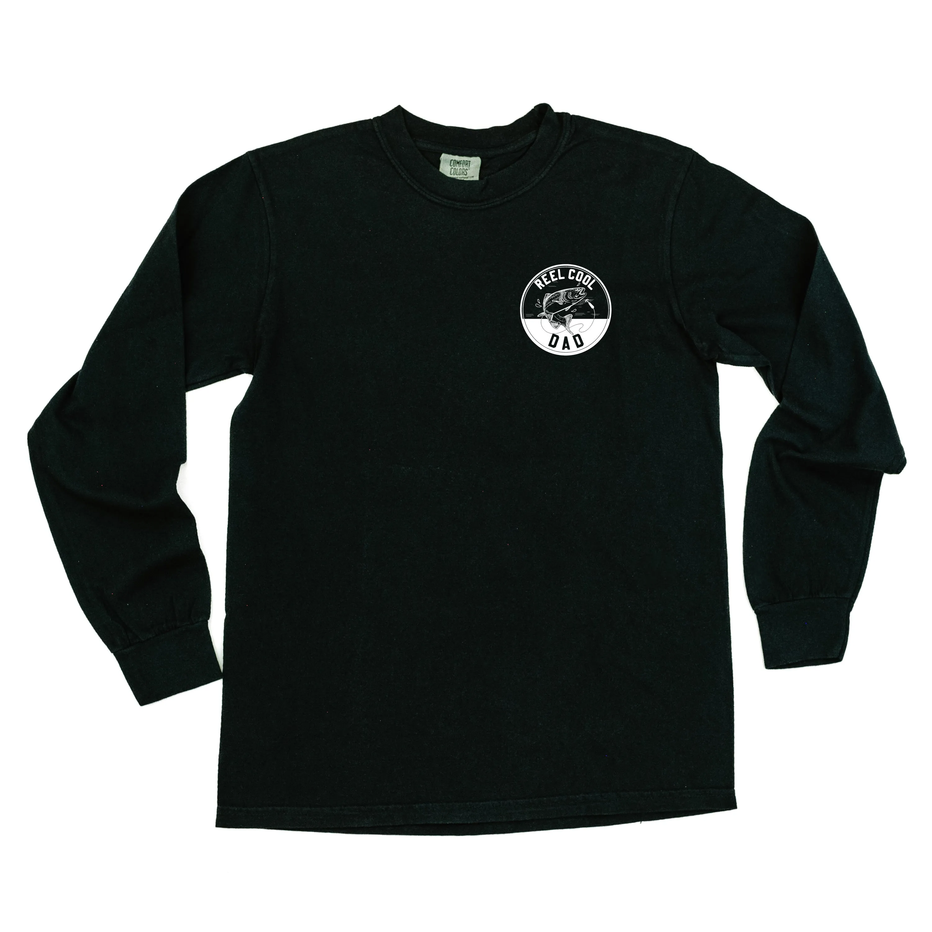Reel Cool Dad - LONG SLEEVE COMFORT COLORS TEE