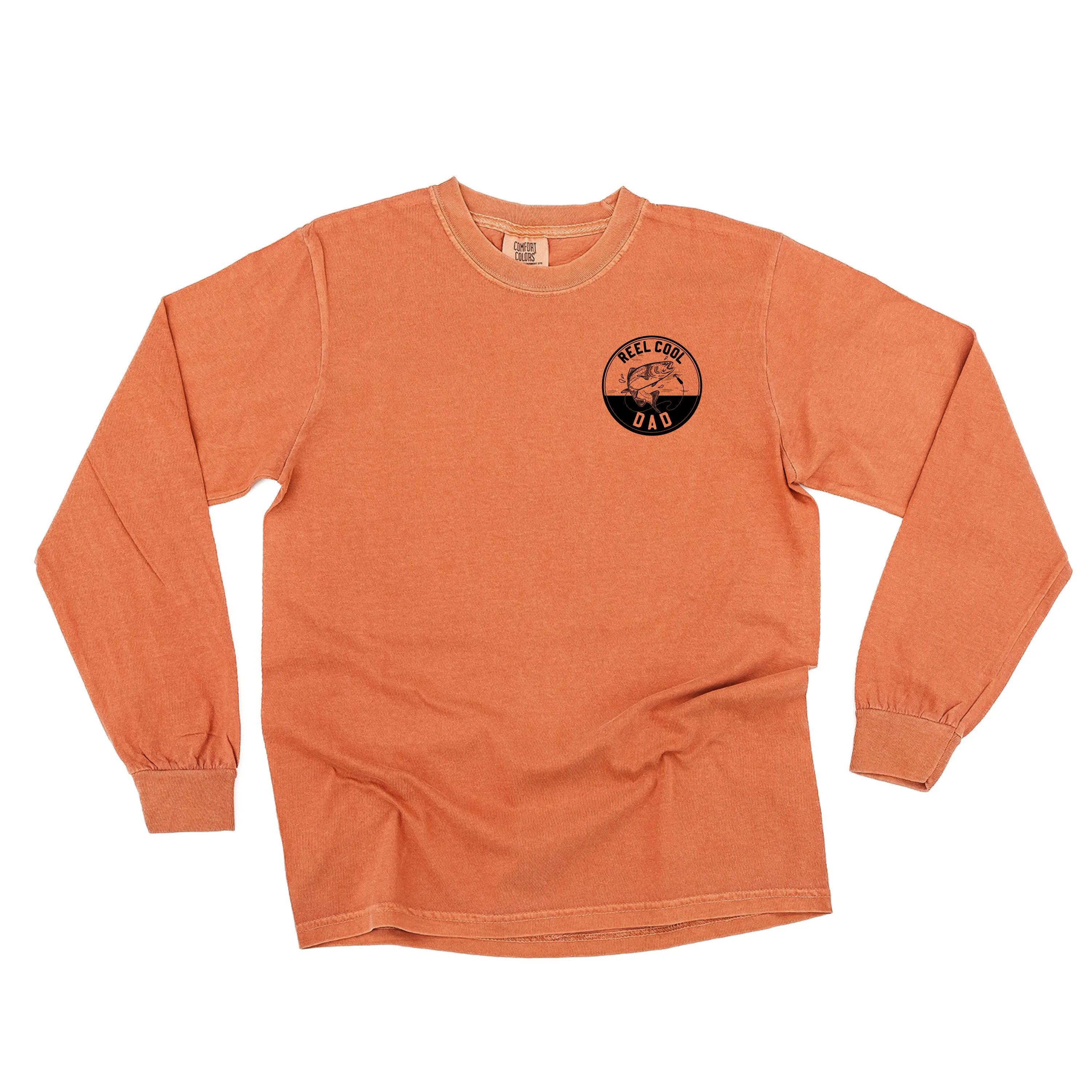 Reel Cool Dad - LONG SLEEVE COMFORT COLORS TEE