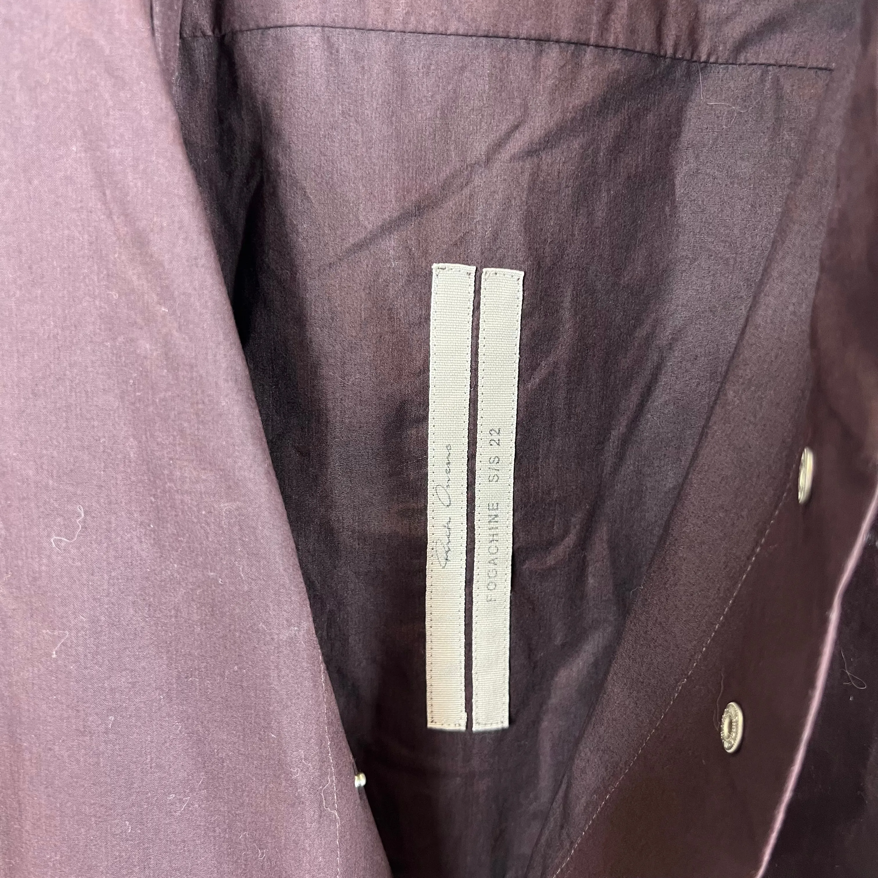 Rick Owens Lido Button Up Shirt