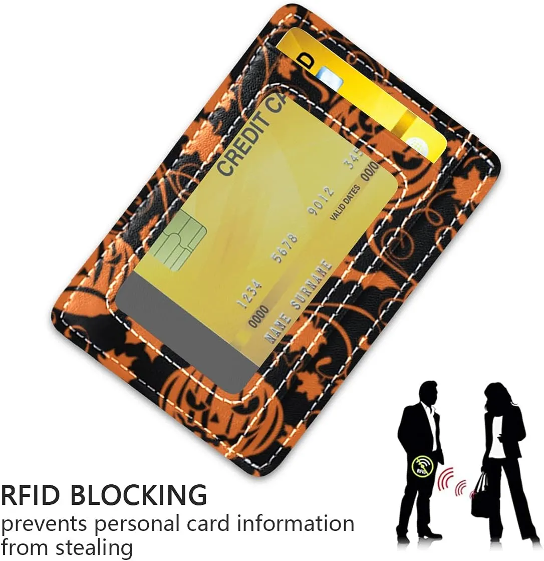 susiyo Slim Minimalist Wallets Rfid Blocking Card Wallets PU Leather Front Pocket Wallets for Men and Women