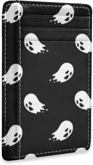 susiyo Slim Minimalist Wallets Rfid Blocking Card Wallets PU Leather Front Pocket Wallets for Men and Women