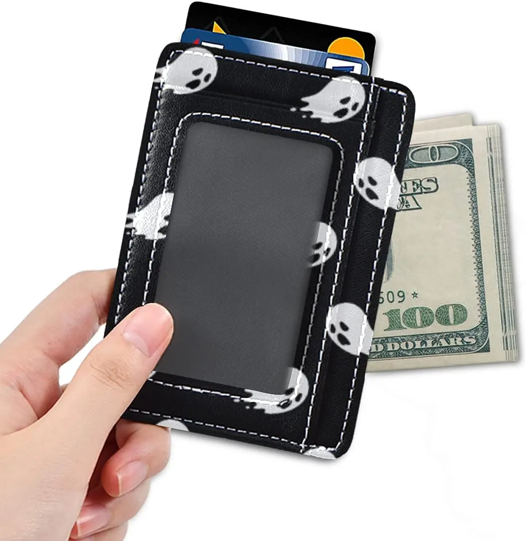 susiyo Slim Minimalist Wallets Rfid Blocking Card Wallets PU Leather Front Pocket Wallets for Men and Women