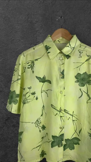 THE UNTAGGED BUTTON UP VINTAGE SHIRT - UK 12