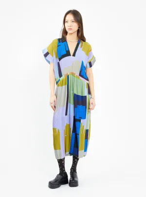 Transit Plisse Dress Multi
