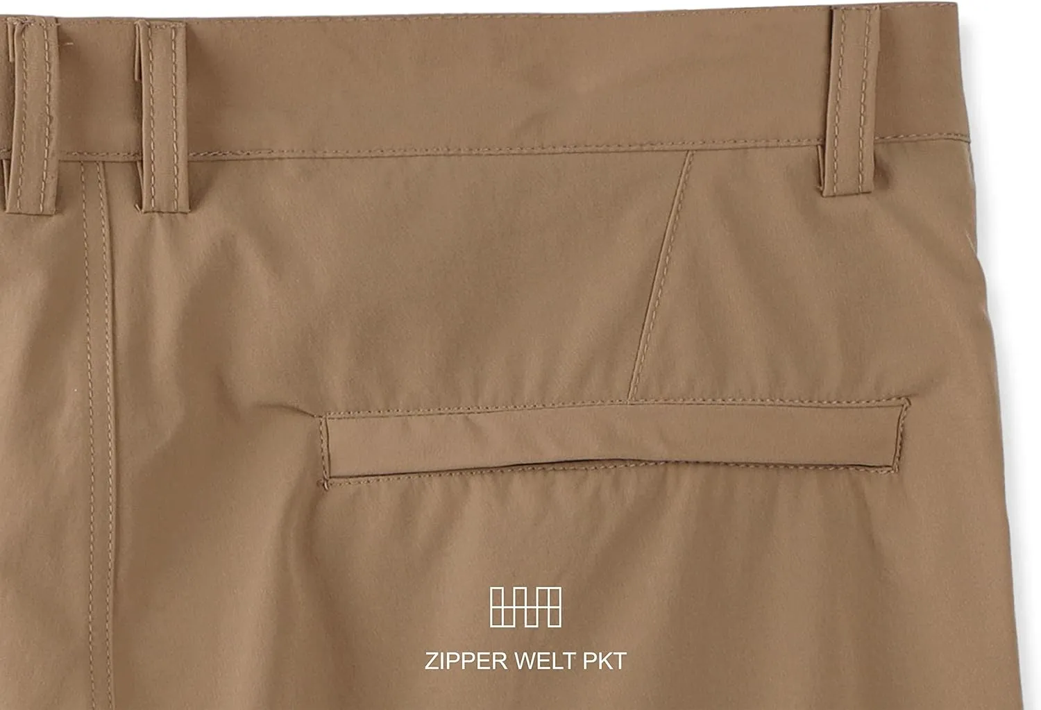 Vetemin Men's Casual Performance Quick Dry Slim Fit Workout Hiking Hybrid Dress Chino Golf Shorts