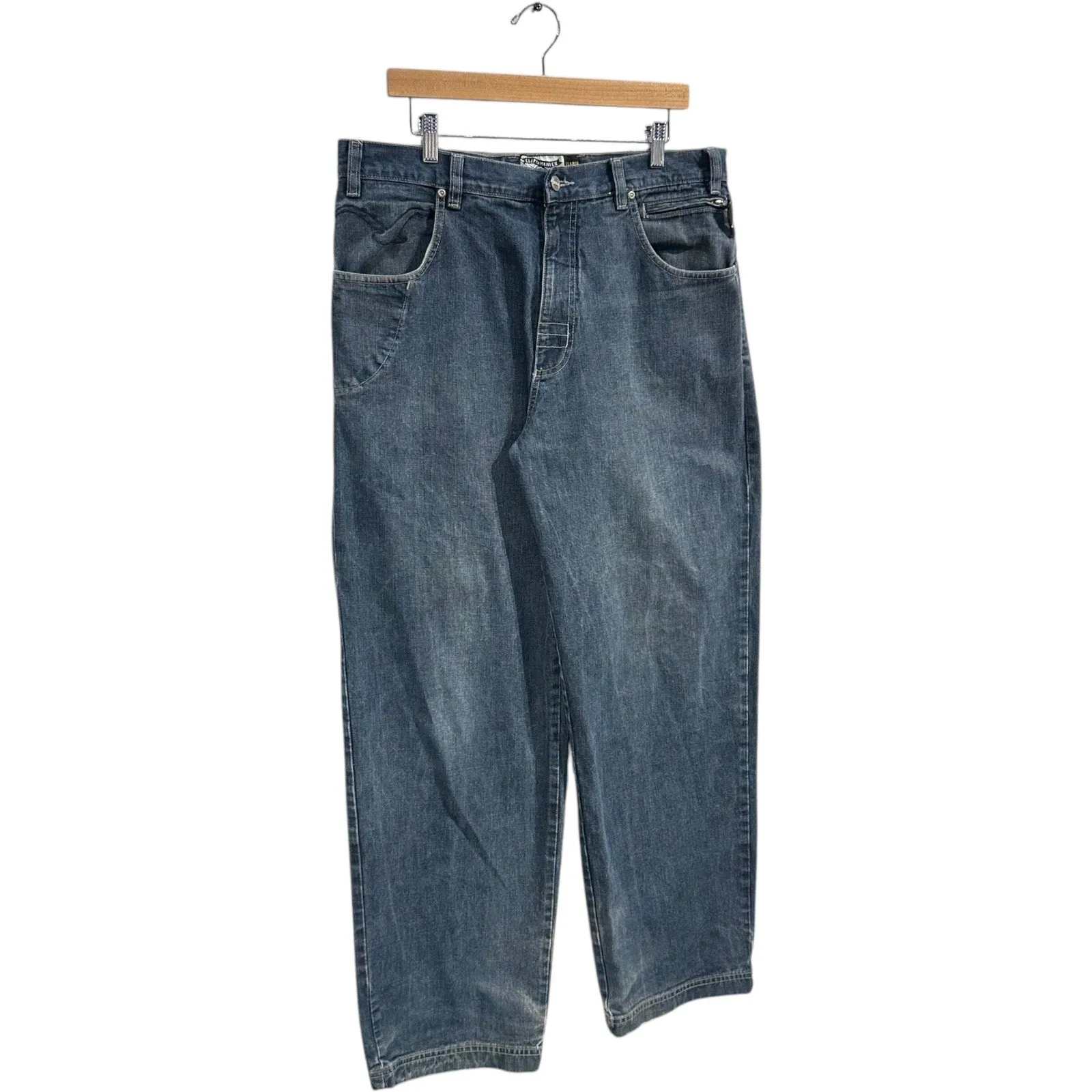 Vintage Cleptomanicx Straight Leg Denim Jeans 36x31