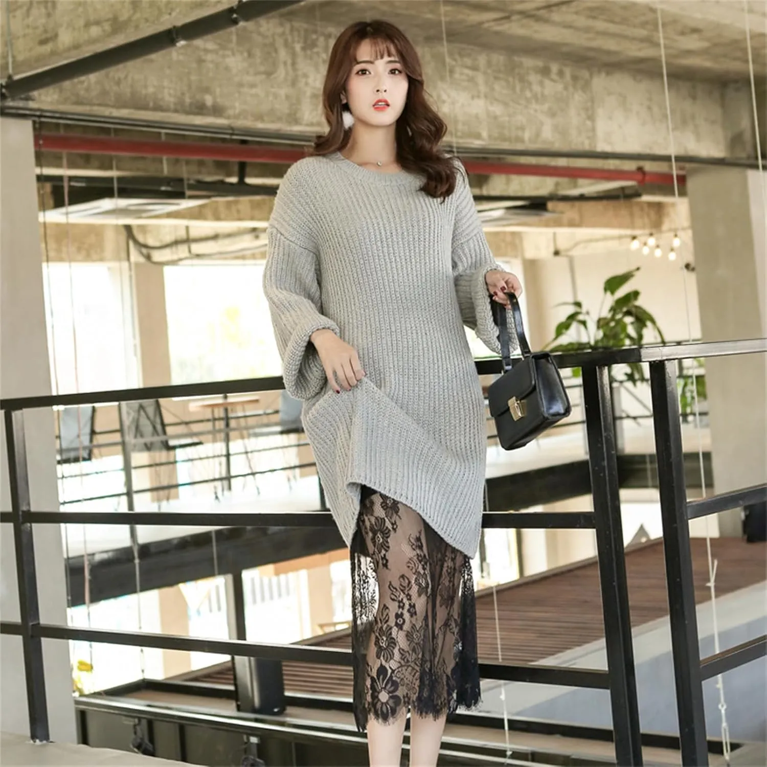 Women Y2k See Through Floral Sheer Lace Maxi Skirt Fairy A Line Flowy Cover Up Slip Skirt Sexy High Waist Streetwear
