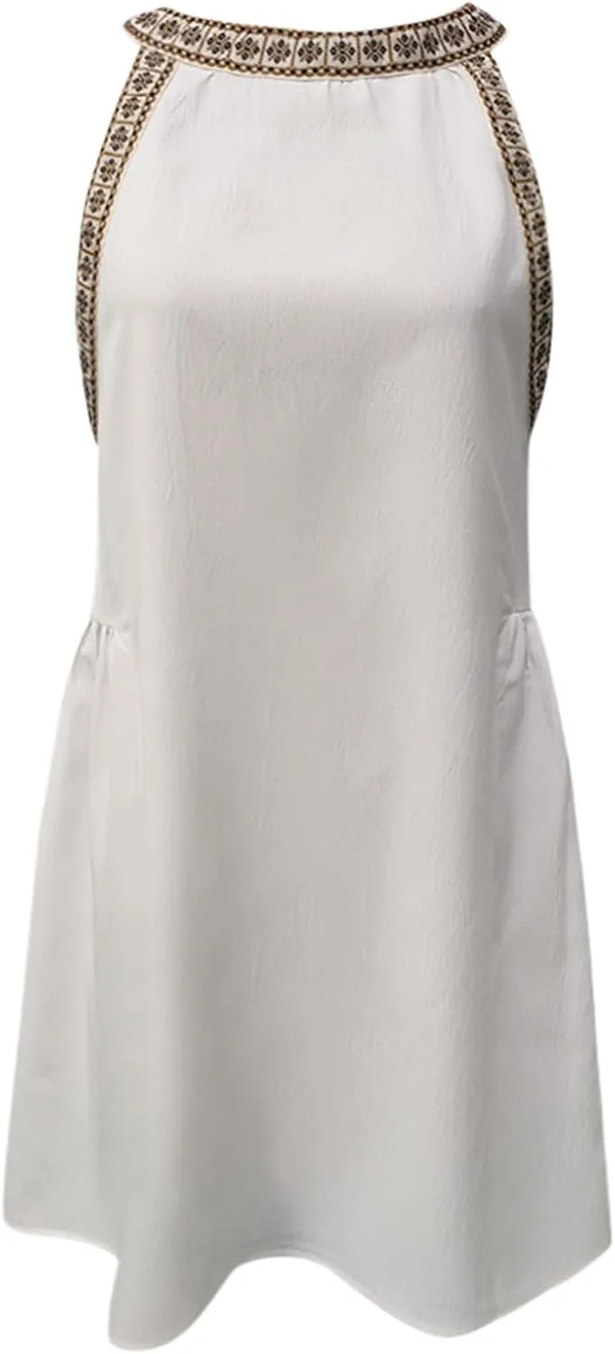 Women's Casual Dresses,2025 Summer Satin Halter Neck Dresses Tie Waist Wrap Bodycon Sundress Sexy Party Mini Dress