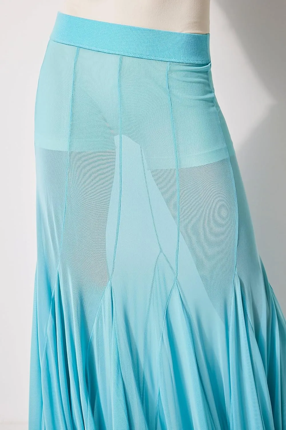Womens Maxi Skirts Mesh Pleated 2025 Summer Trendy Sexy Club Sheer Boho Beach Cover Up Flowy Long Tulle Skirt