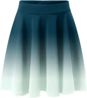 Women's Summer Cute High Waist Skirt Women's A Line Midi Skirts Ruffles Solid Skirts Vintage Irregular Cute
