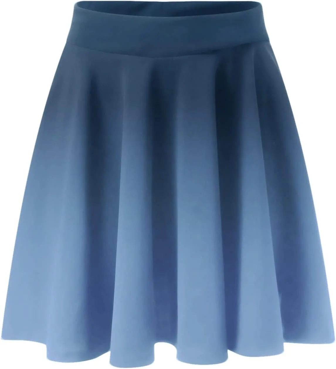 Women's Summer Cute High Waist Skirt Women's A Line Midi Skirts Ruffles Solid Skirts Vintage Irregular Cute