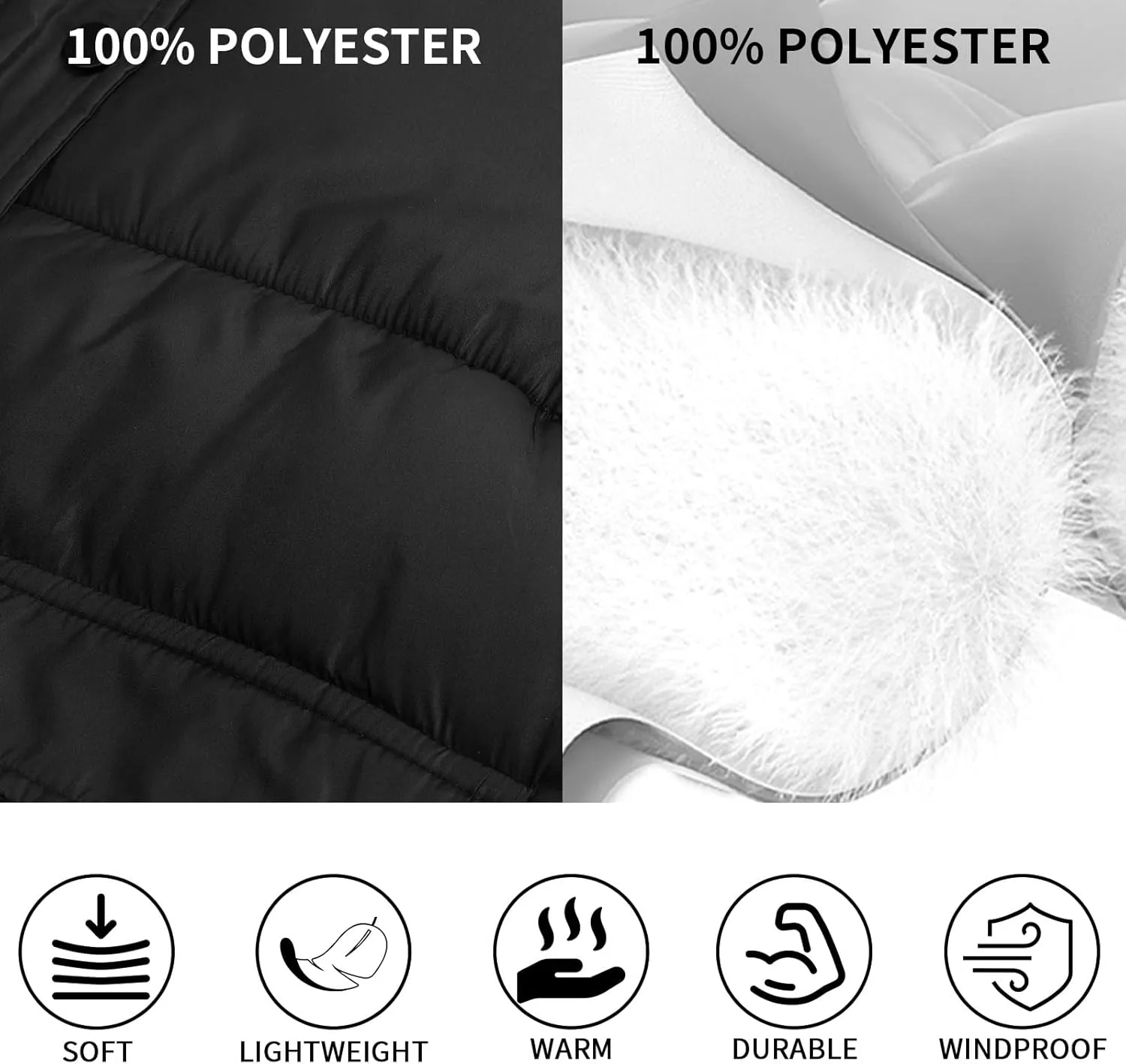 Women's Winter Cropped Puffer Jacket Coat Short Warm Quilted Fashion Jacket